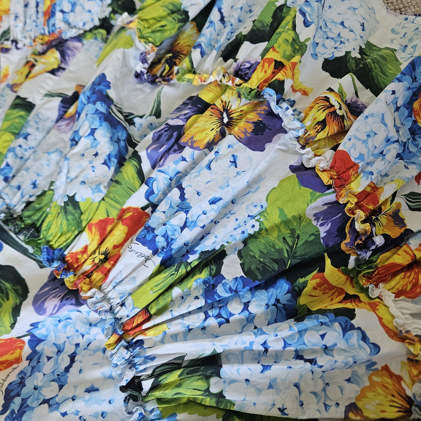 floral girls skirt