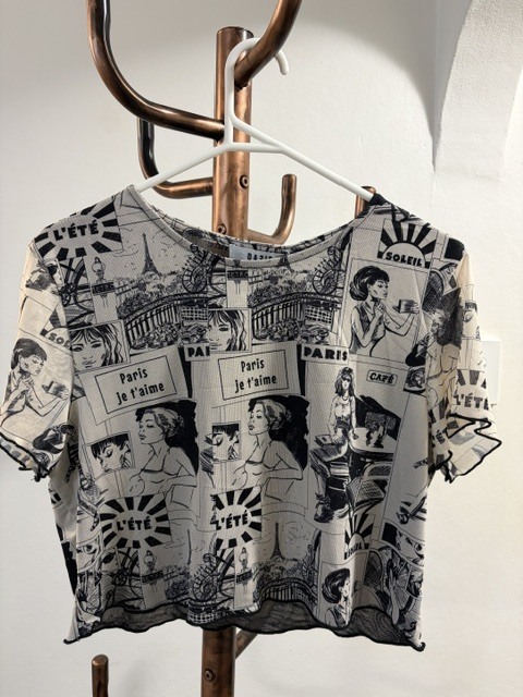 News Flash Mesh Tee
