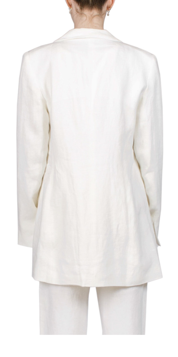 RAW EDGE BLAZER IVORY