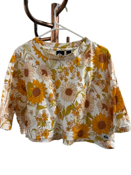 Cropped Sunflower Tee