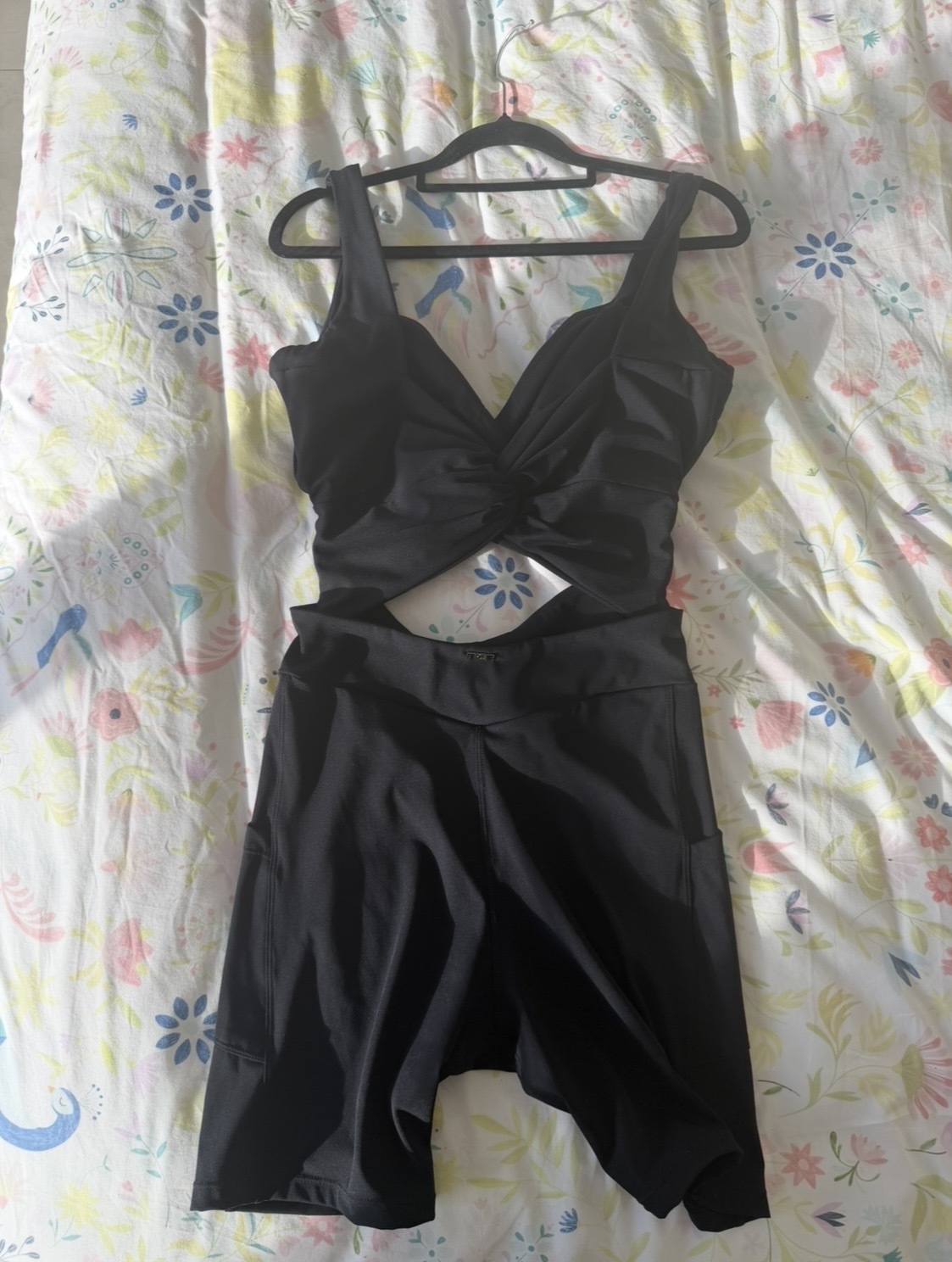  | Idallia Short Bodysuit in Black