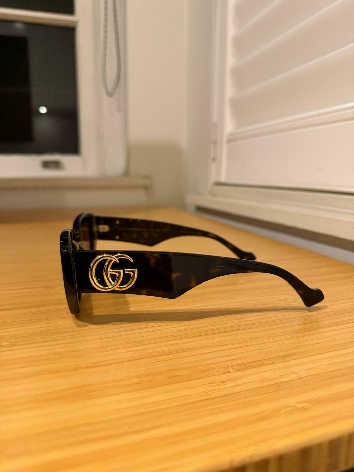 Gucci GG1421S Sunglassses Havana/Brown
