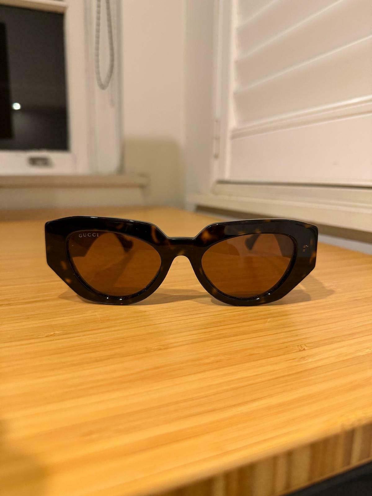 Gucci GG1421S Sunglassses Havana/Brown