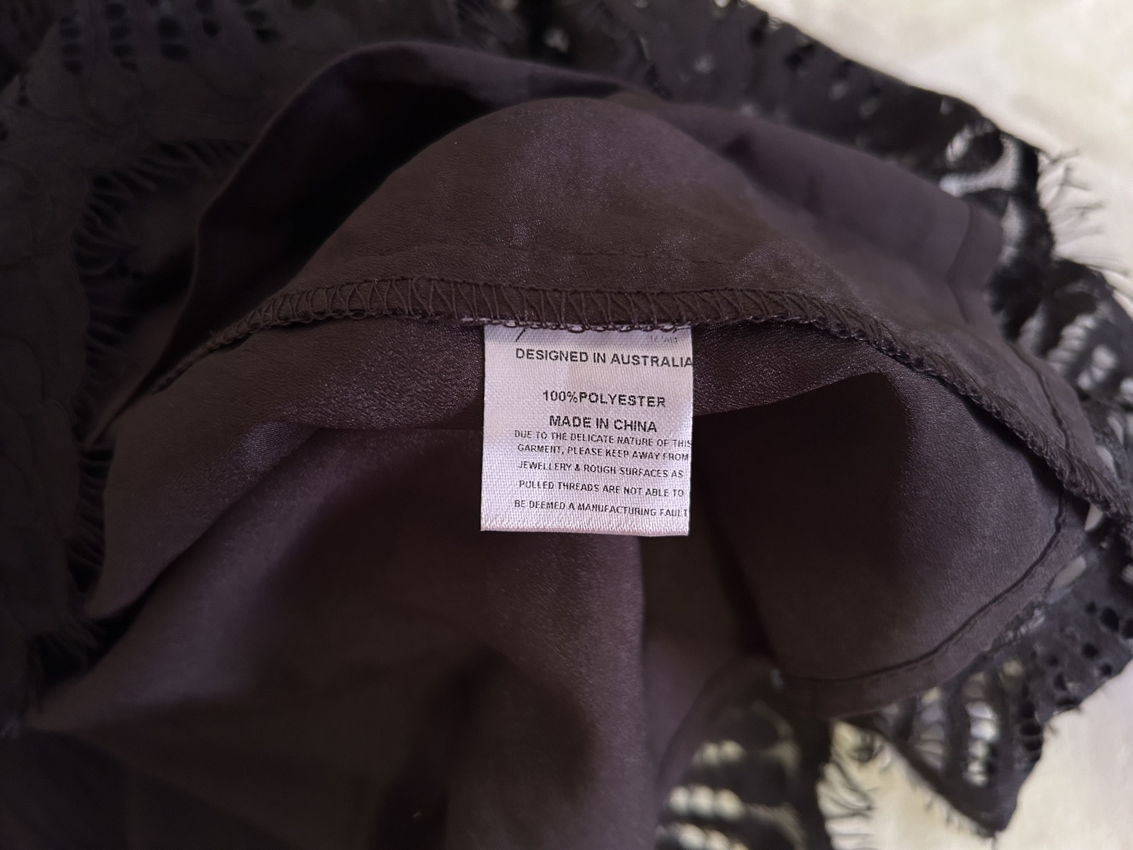 Aurelia Dress, Black Lace (BNWT)