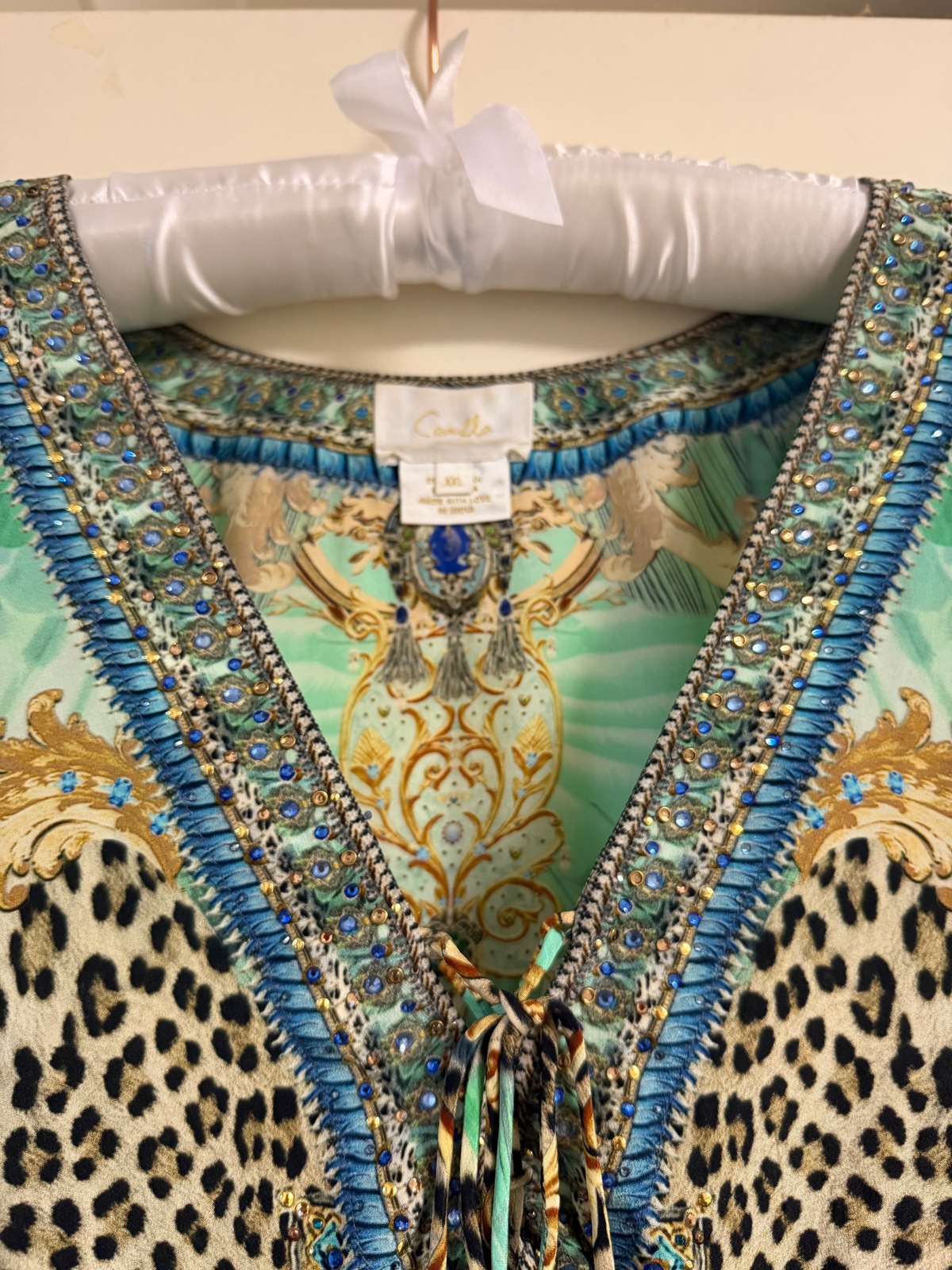 LACE UP BLOUSE - LAY OF THE LAND