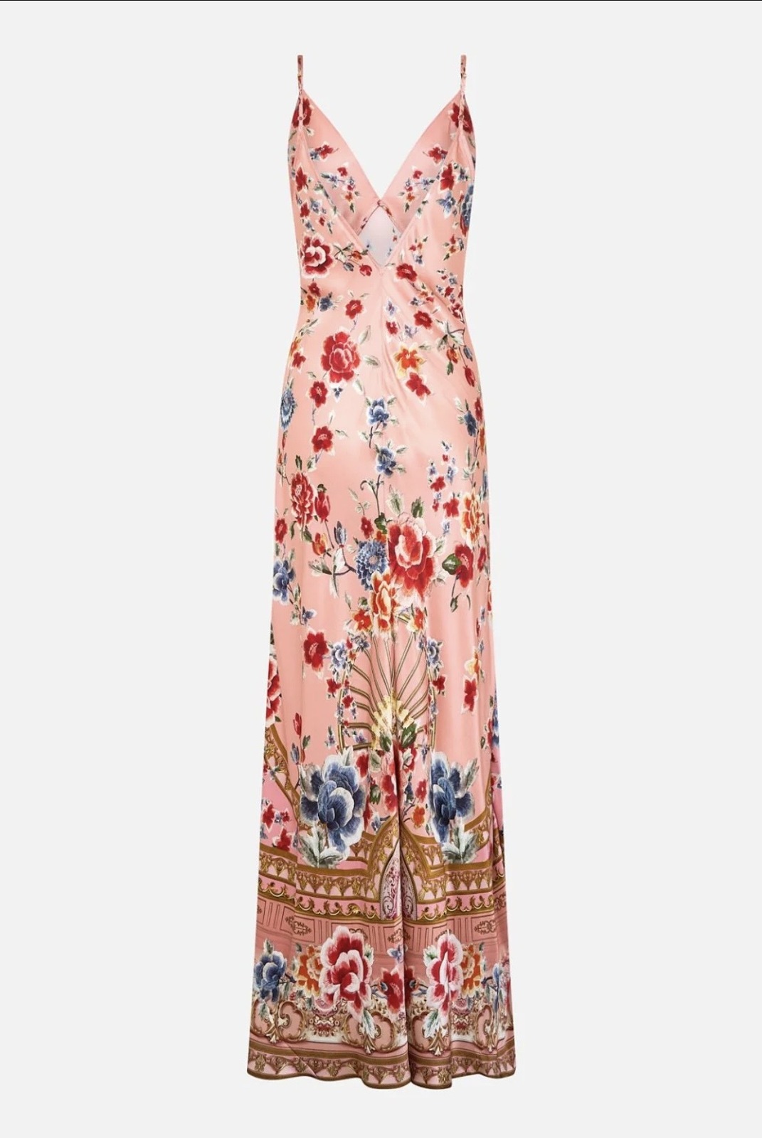 V Neck full length Bias Slip Dress Majestic MILLA Medium/AU12