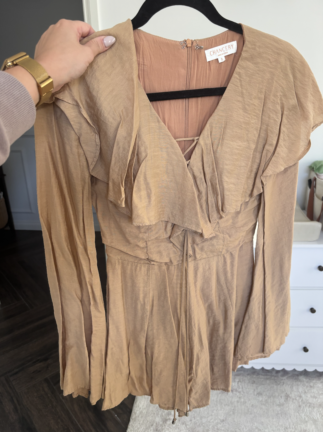 Annabelle Frill Playsuit