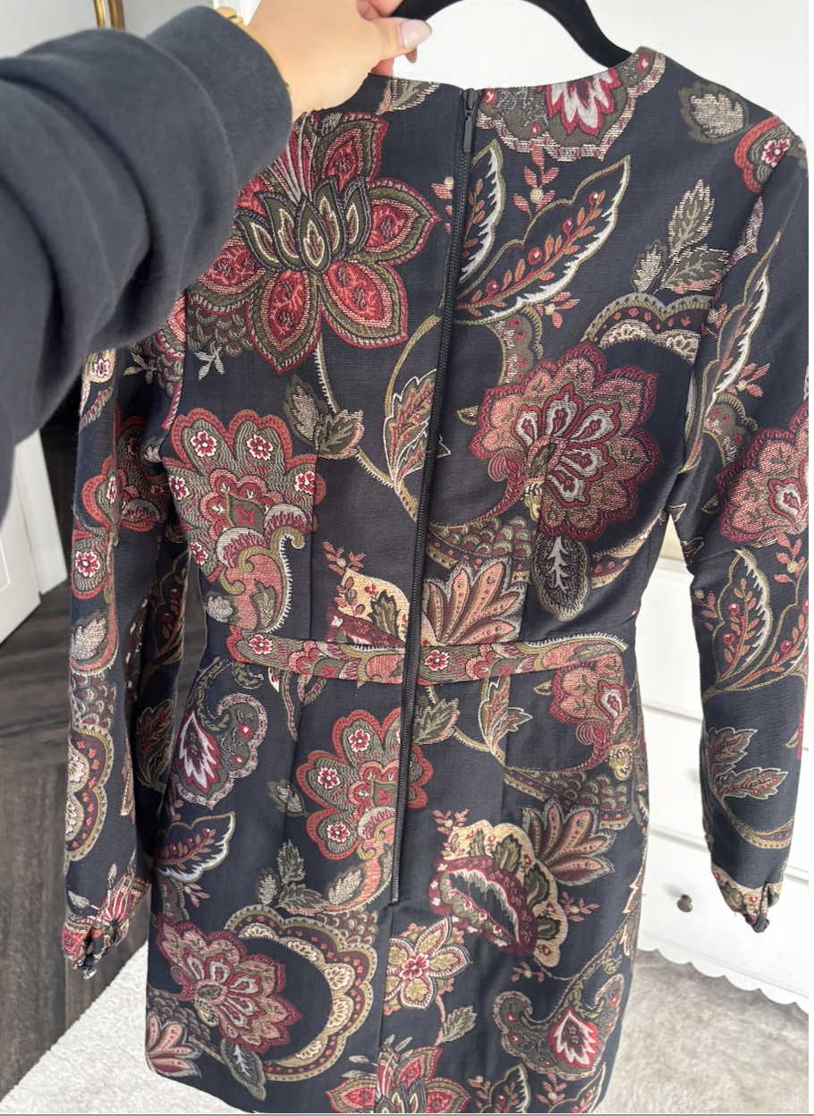 Paisley Mini Dress 