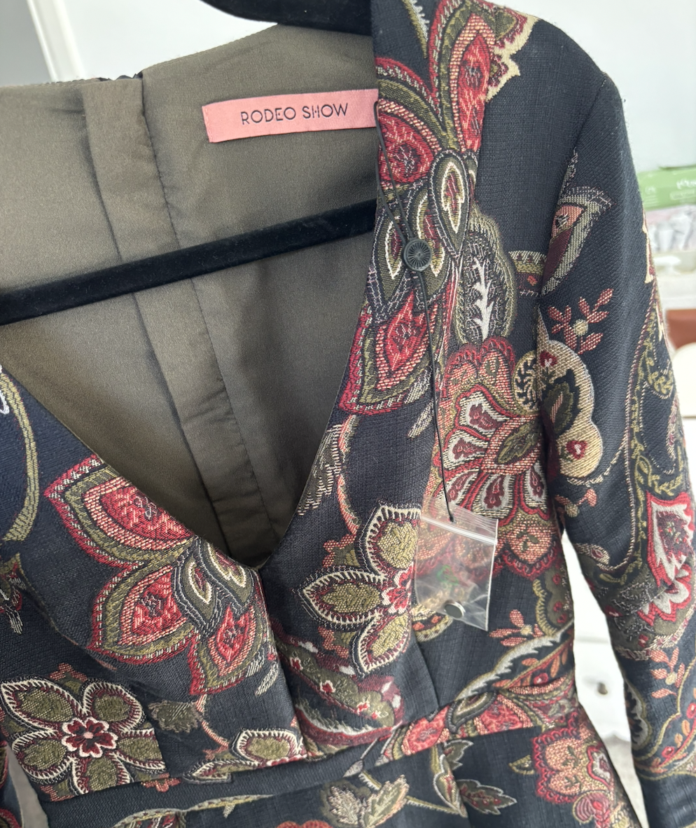 Paisley Mini Dress 