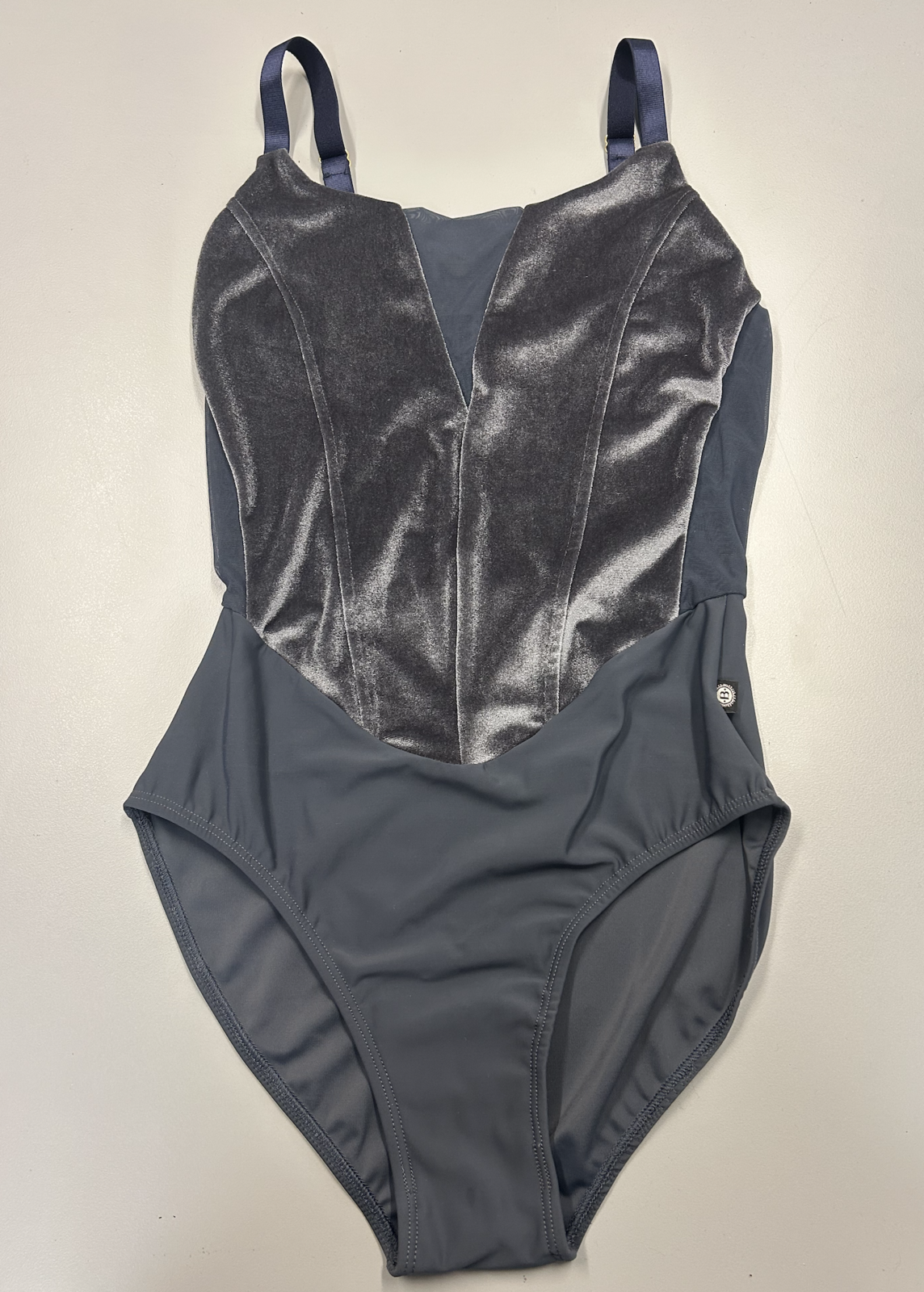 BELLA LEOTARD - PEWTER STARLIGHT