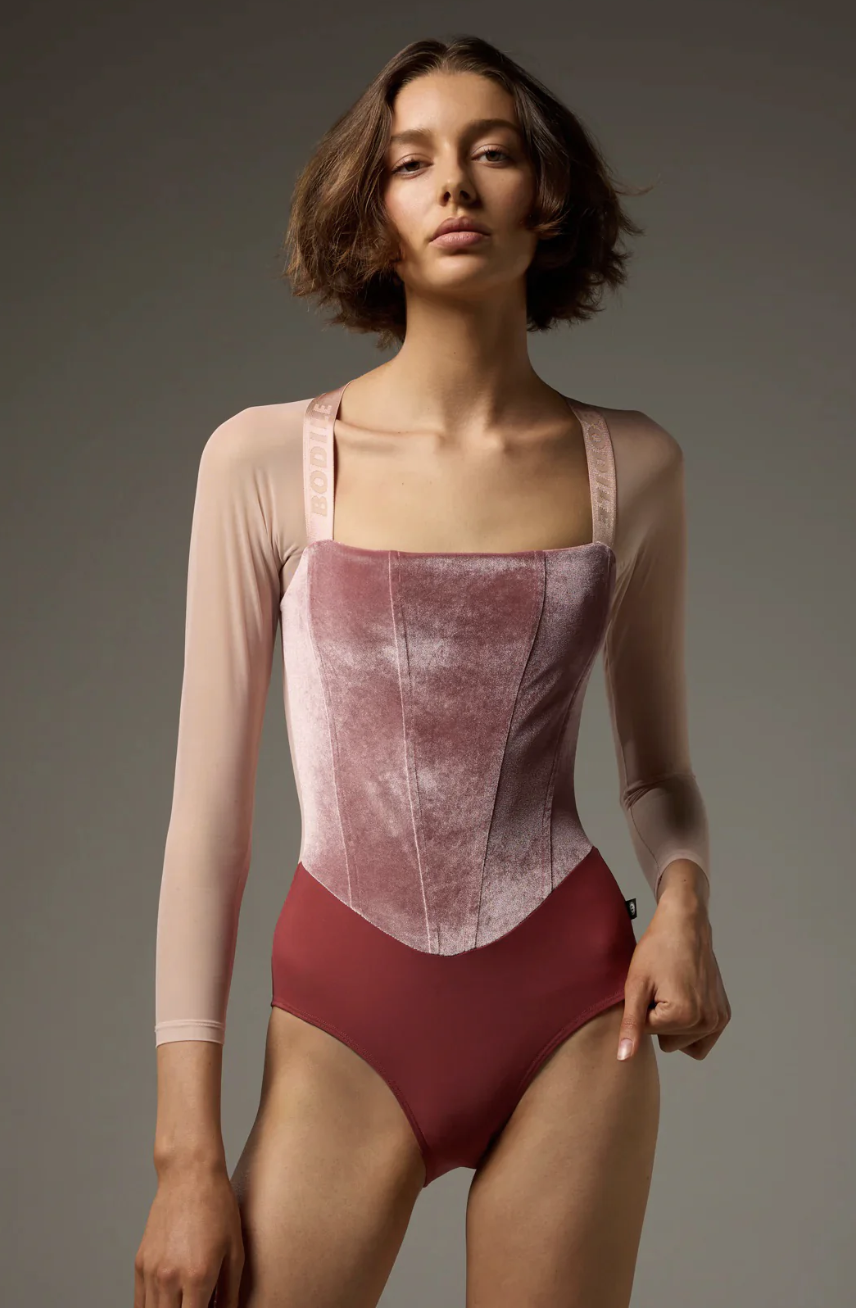 VALENTINA LEOTARD - ANTIQUE ROSE RUSSET BON BON