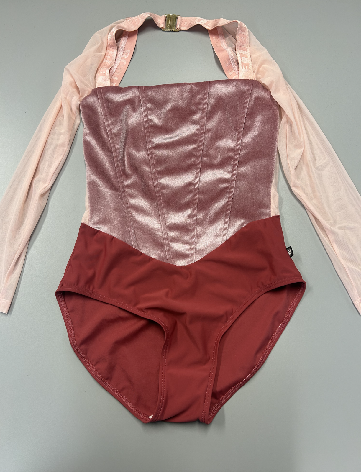 VALENTINA LEOTARD - ANTIQUE ROSE RUSSET BON BON