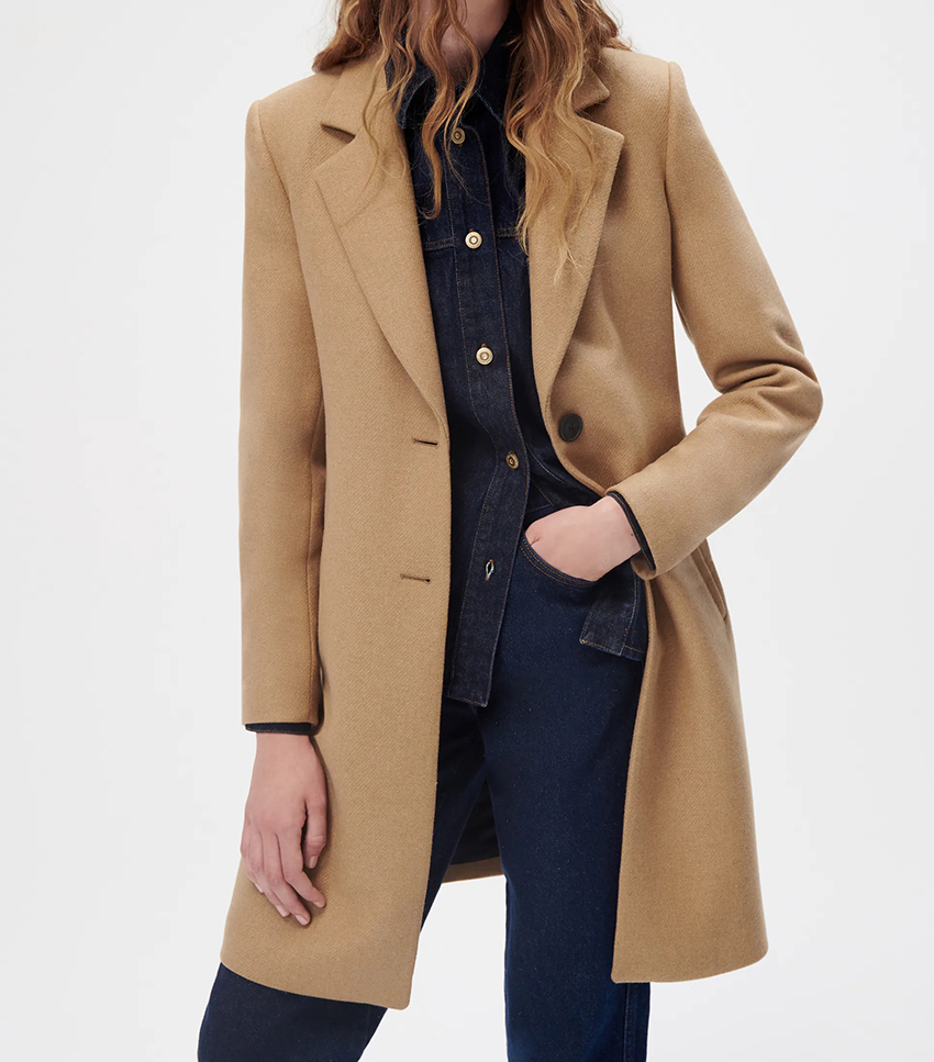 WOMEN MANTECO NEW WOOL BLEND COAT