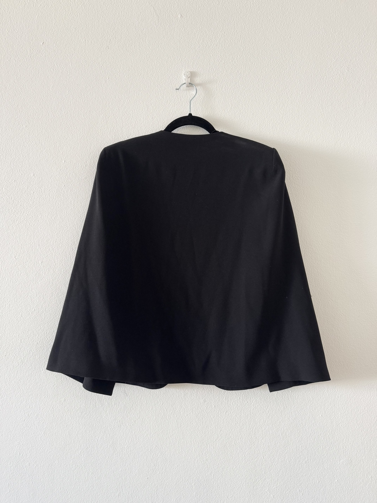 Black Cape Blazer Jacket Size S BNWT 