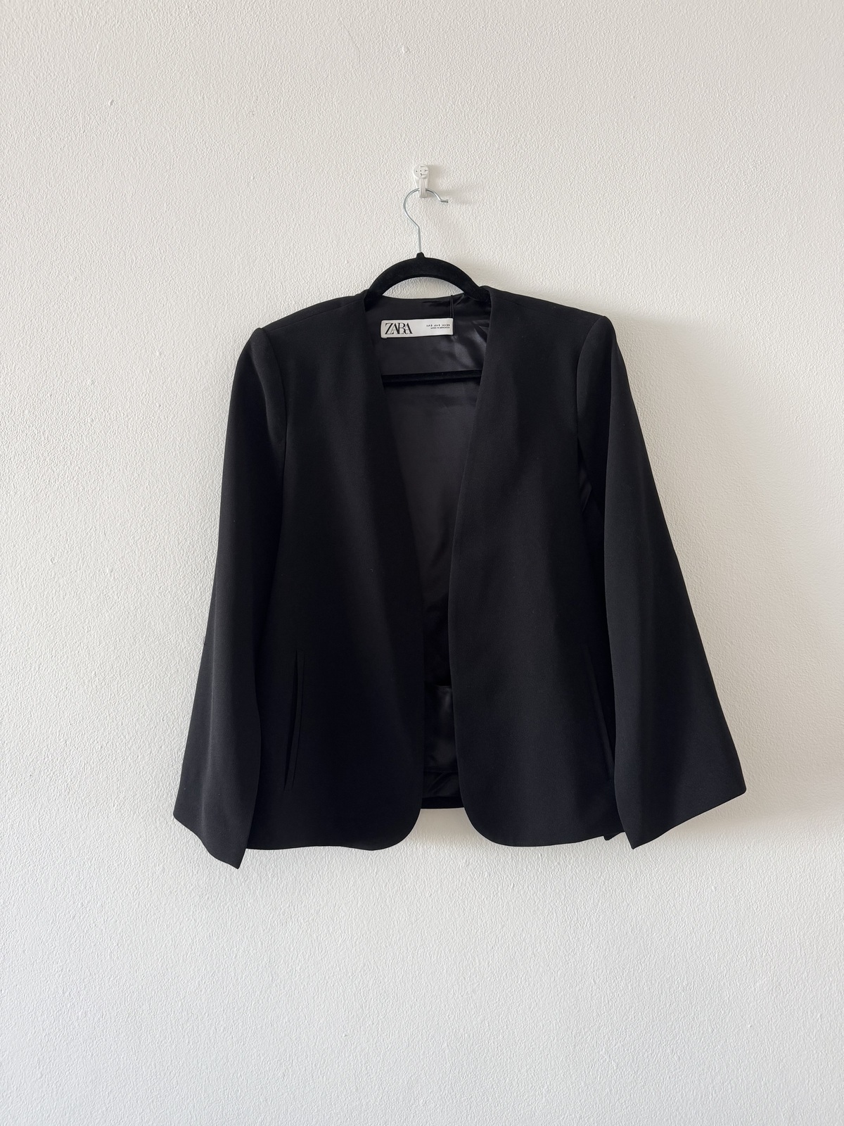 Black Cape Blazer Jacket Size S BNWT 