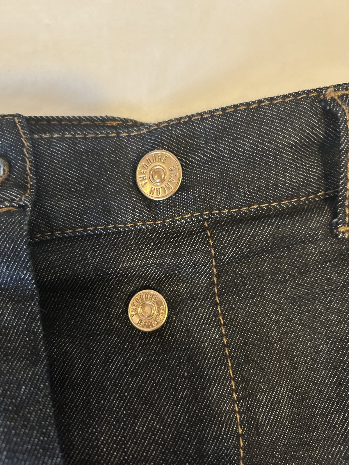 denim skirt - A line