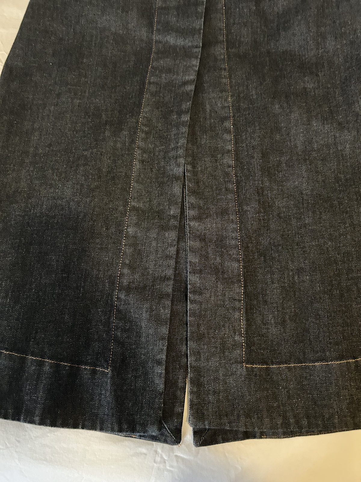 denim skirt - A line