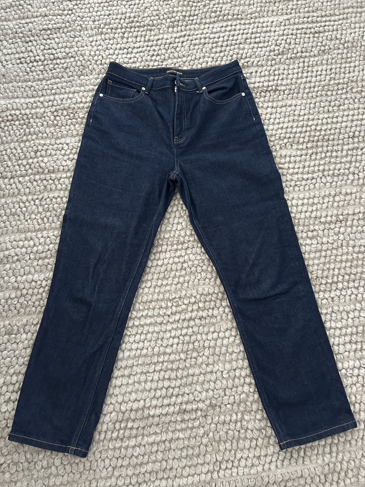 Indigo high rise jeans
