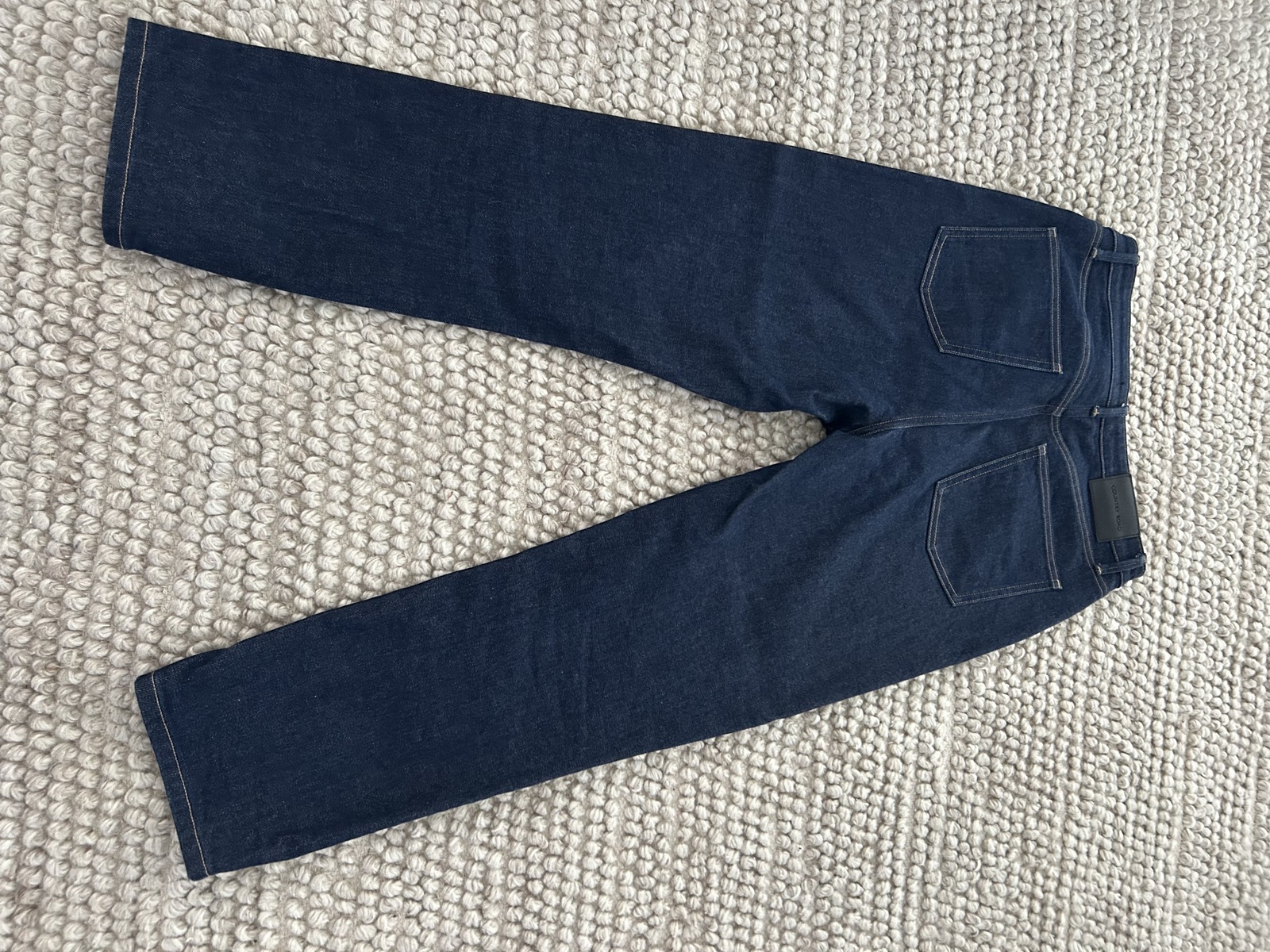 Indigo high rise jeans