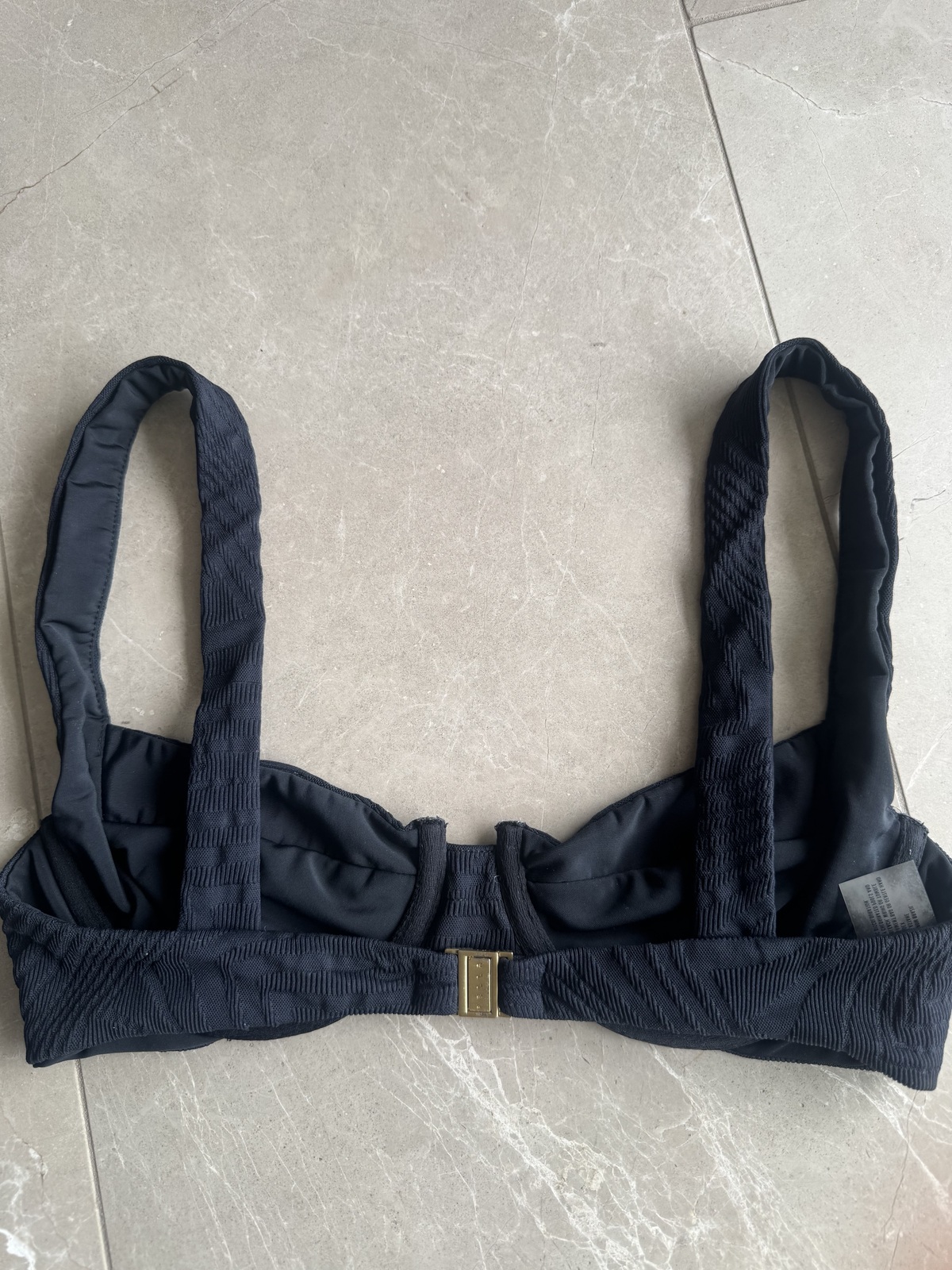 Casanova Bikini Top in Black