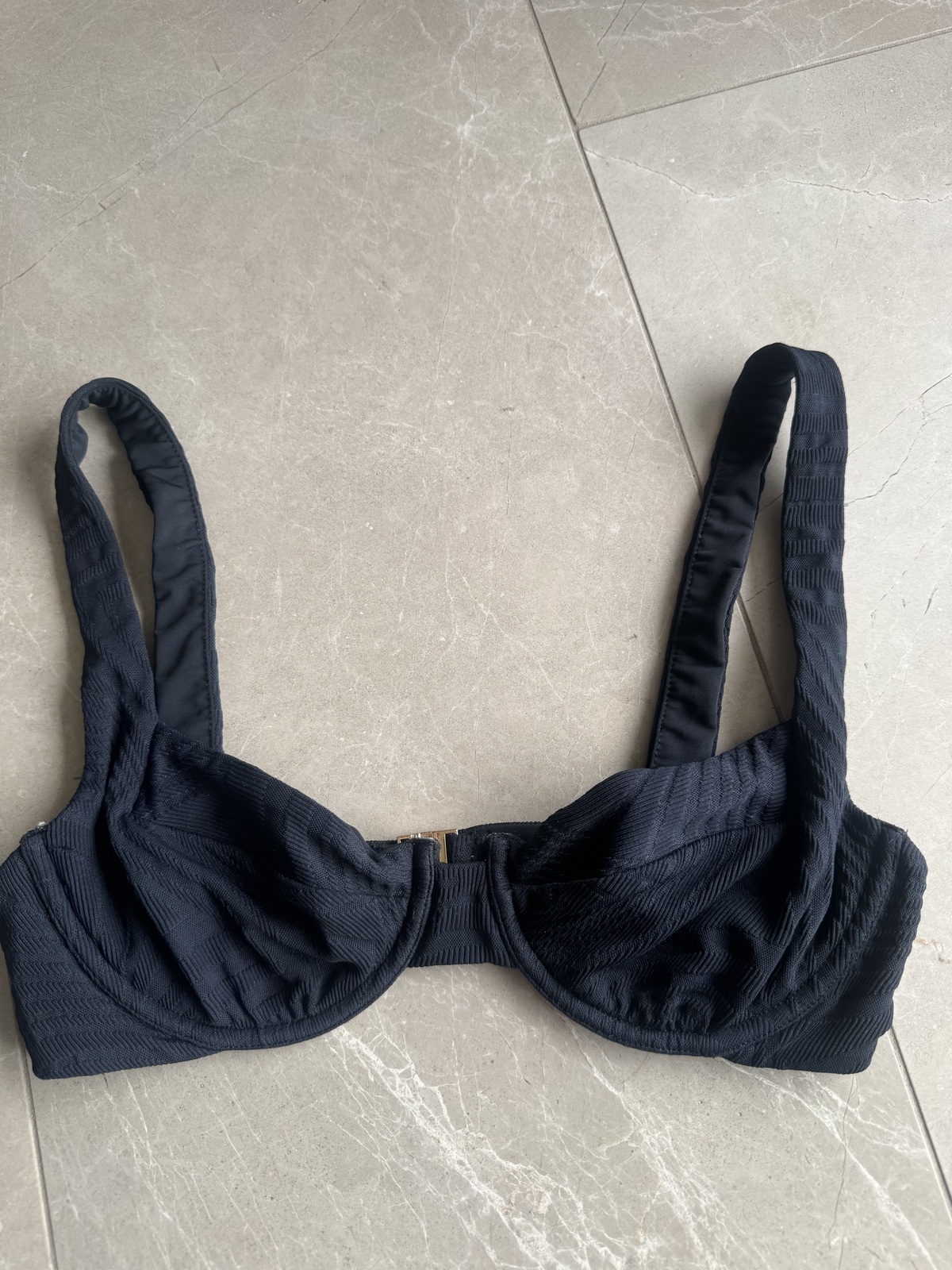 Casanova Bikini Top in Black