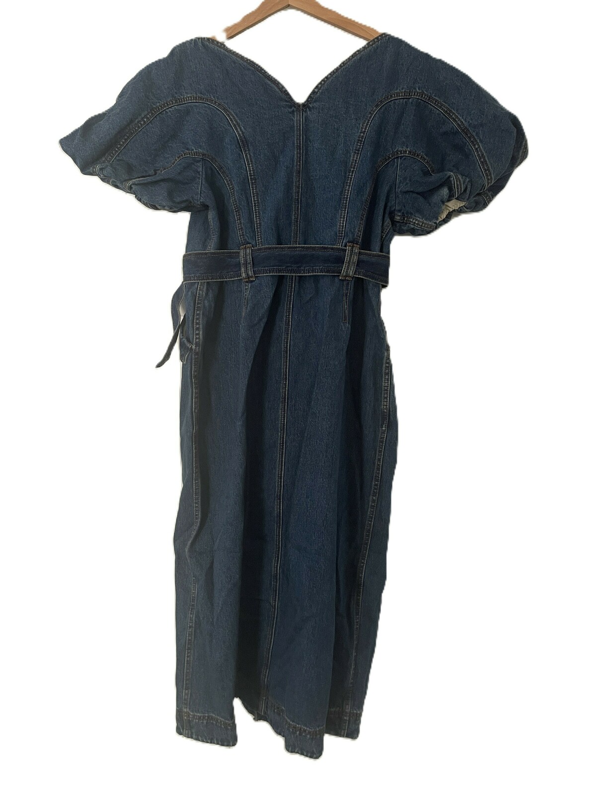 Harper Denim Midi Dress AU16/US12