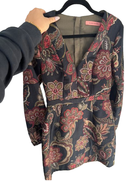 Paisley Mini Dress 