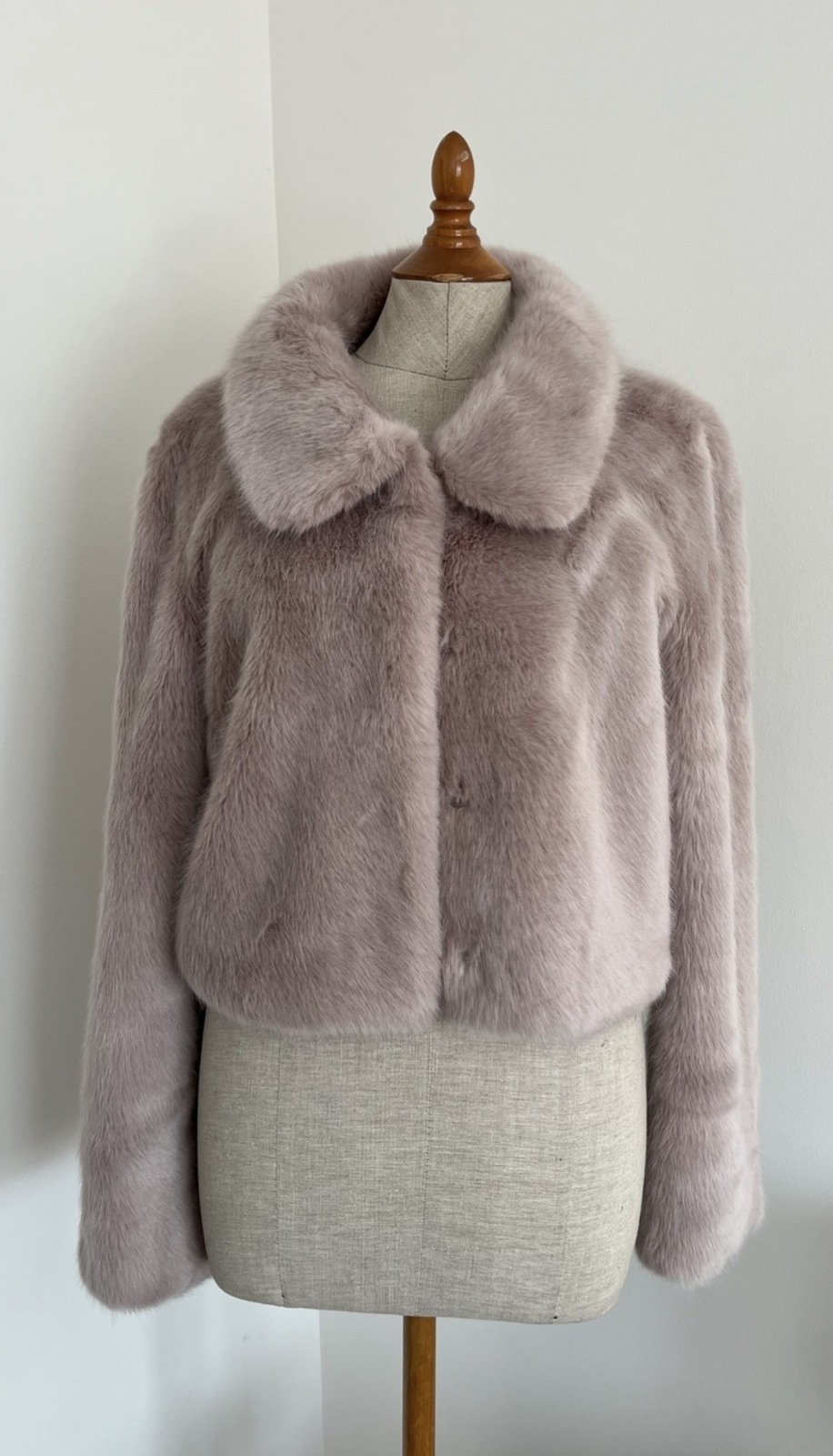 Triage Cropped Jacket Elderflower Size M