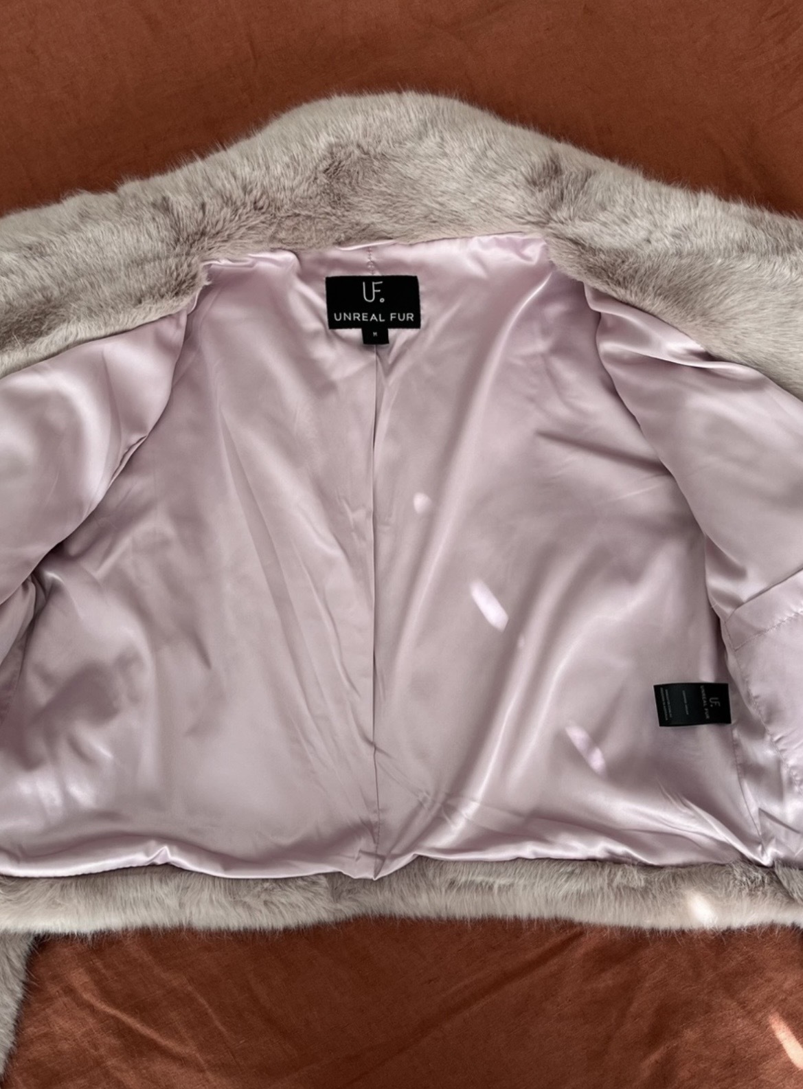 Triage Cropped Jacket Elderflower Size M