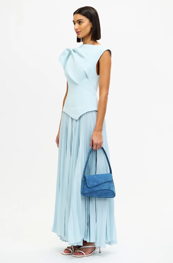 CORNMORE MIDI DRESS AU14/US10