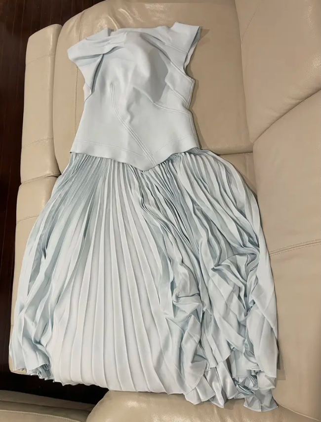 CORNMORE MIDI DRESS AU14/US10