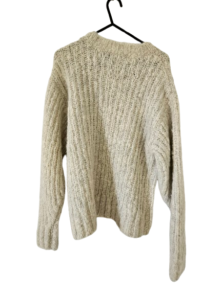 Wool/Alpaca blend knit sweater 