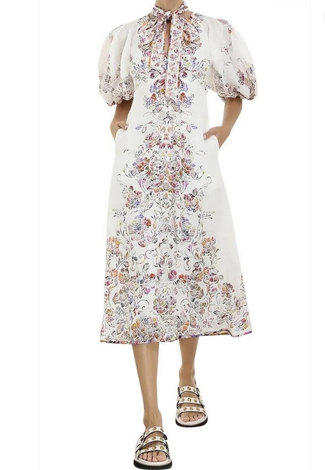Floral Prima Day Midi Dress