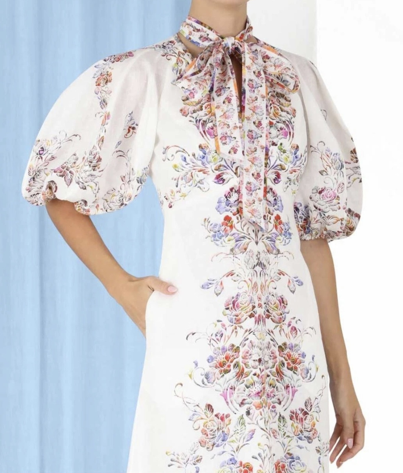 Floral Prima Day Midi Dress