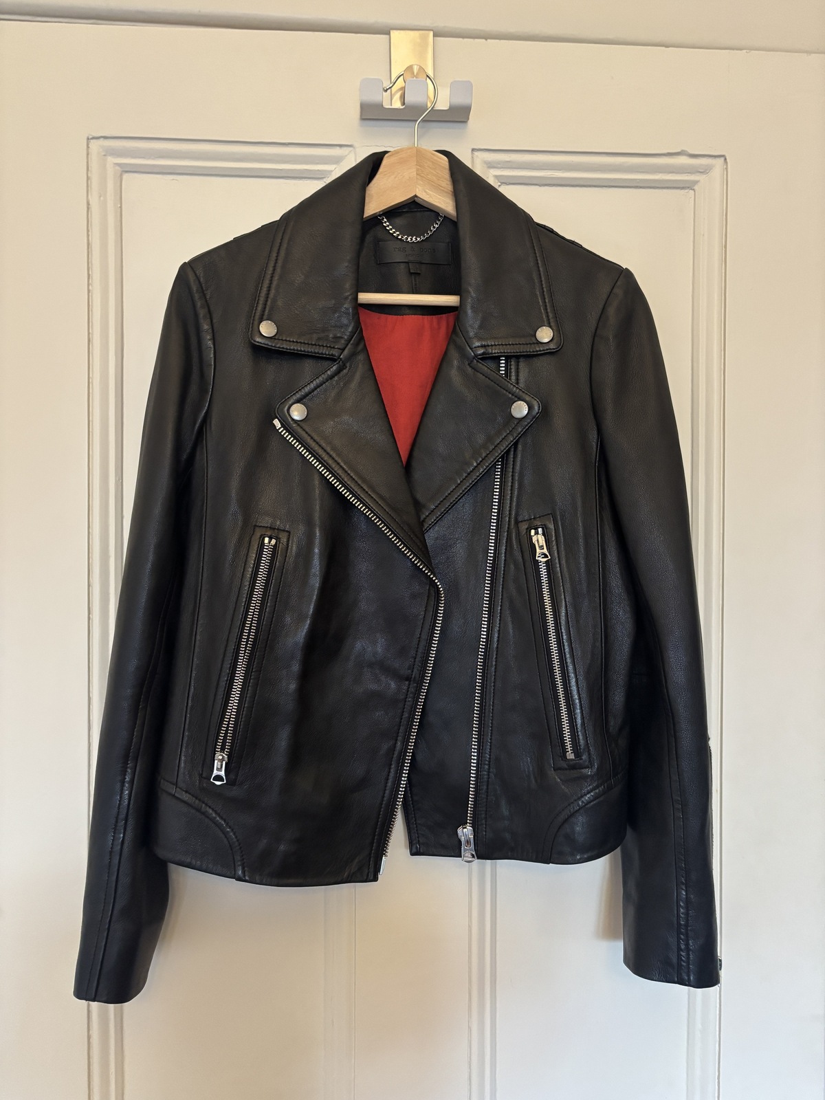 lamb leather Mack jacket M