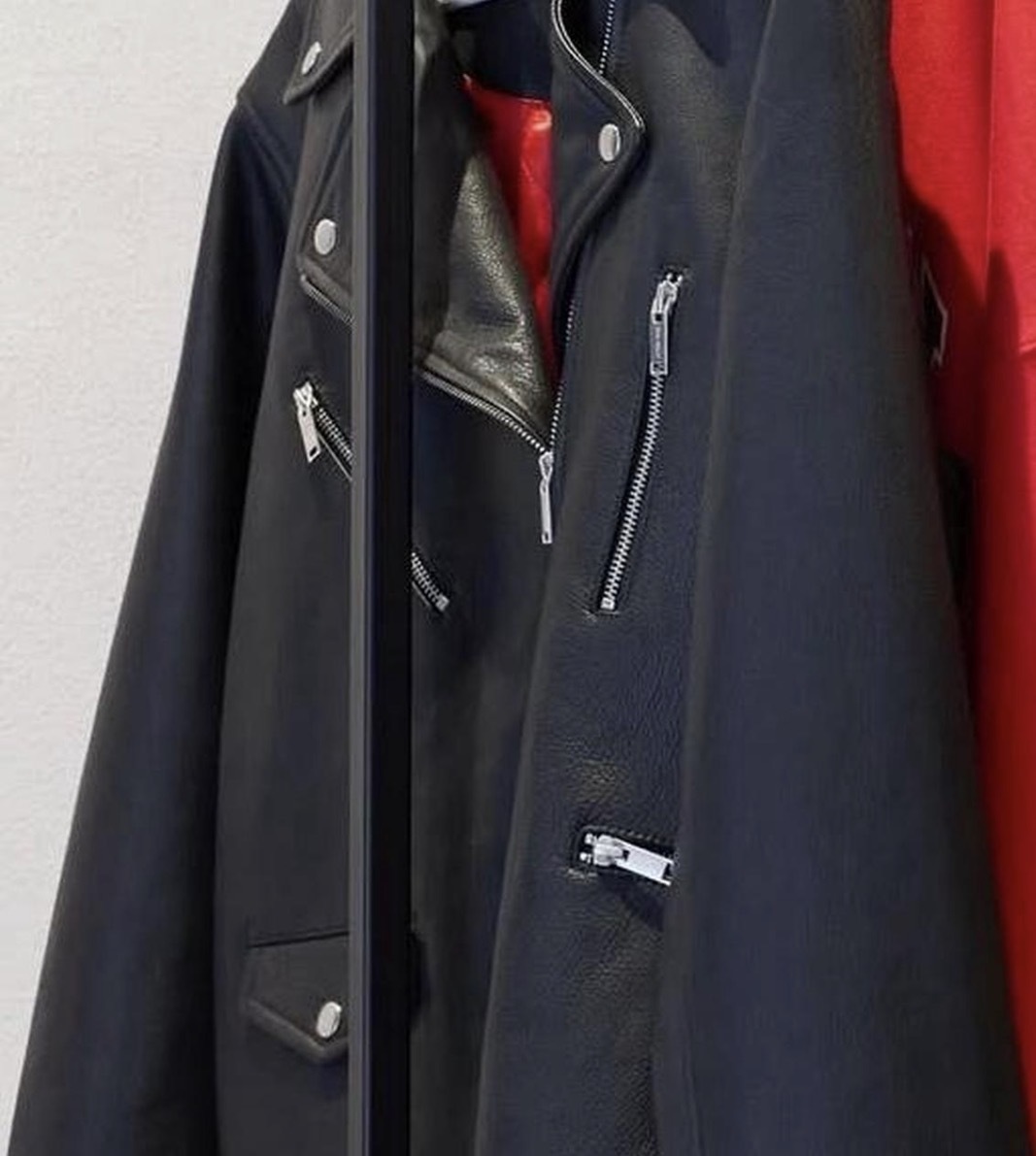 EF Moto Leather Jacket - Size M 