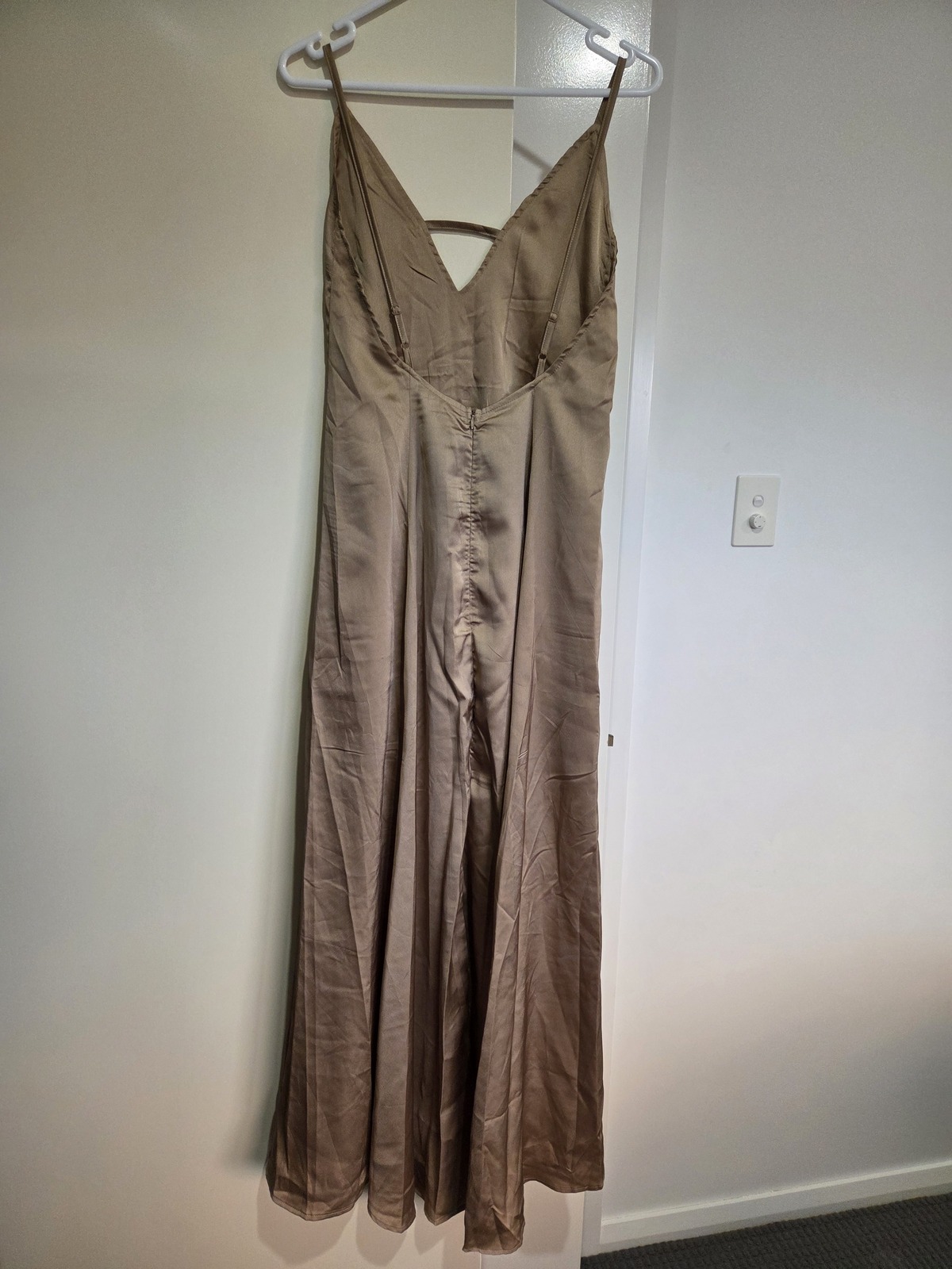 Champagne maxi dress (tags still on) 