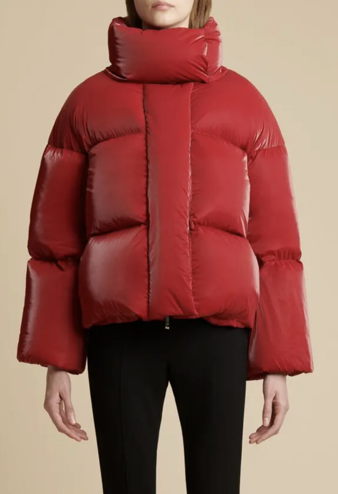 Raphael Red Puffer Jacket