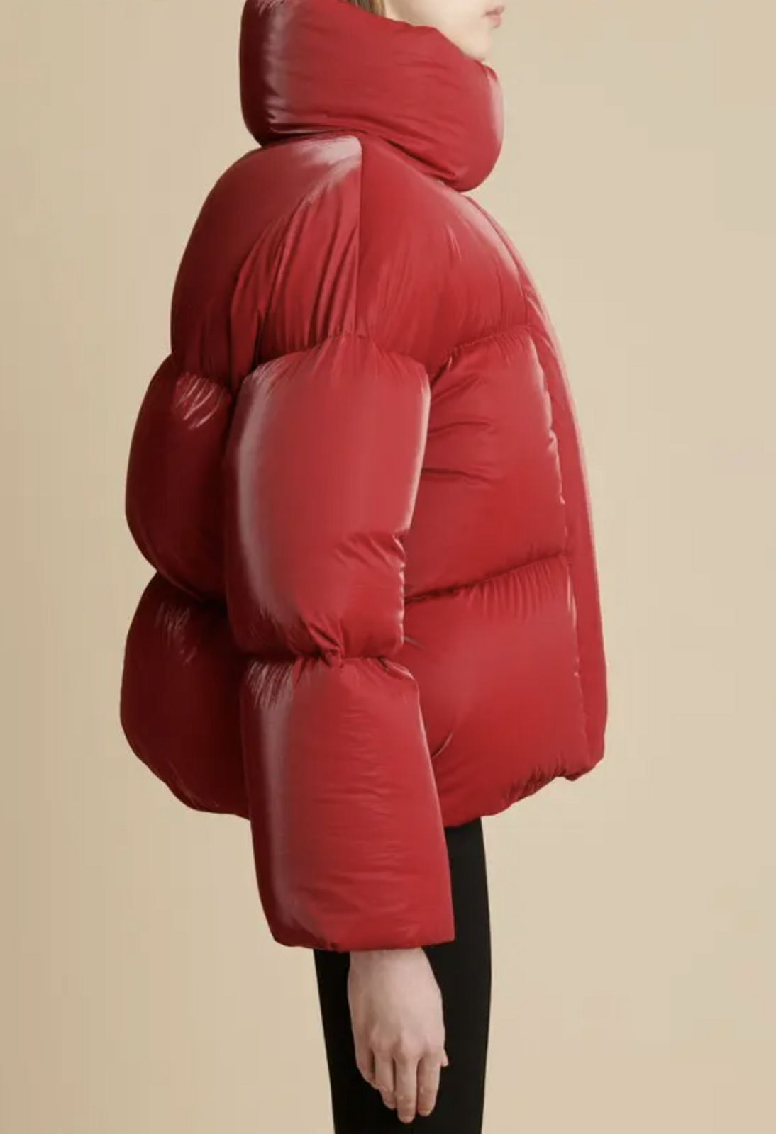 Raphael Red Puffer Jacket