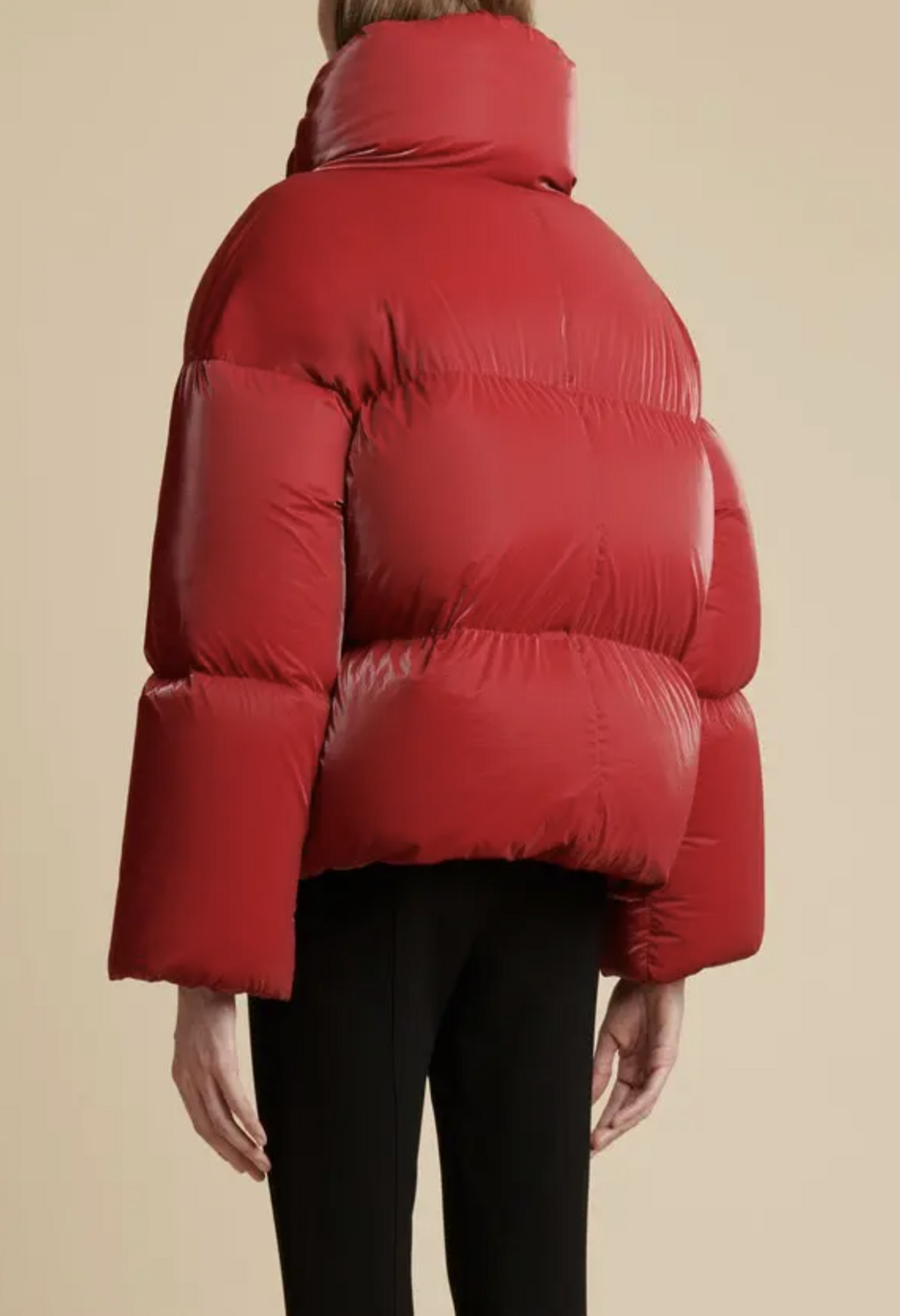 Raphael Red Puffer Jacket
