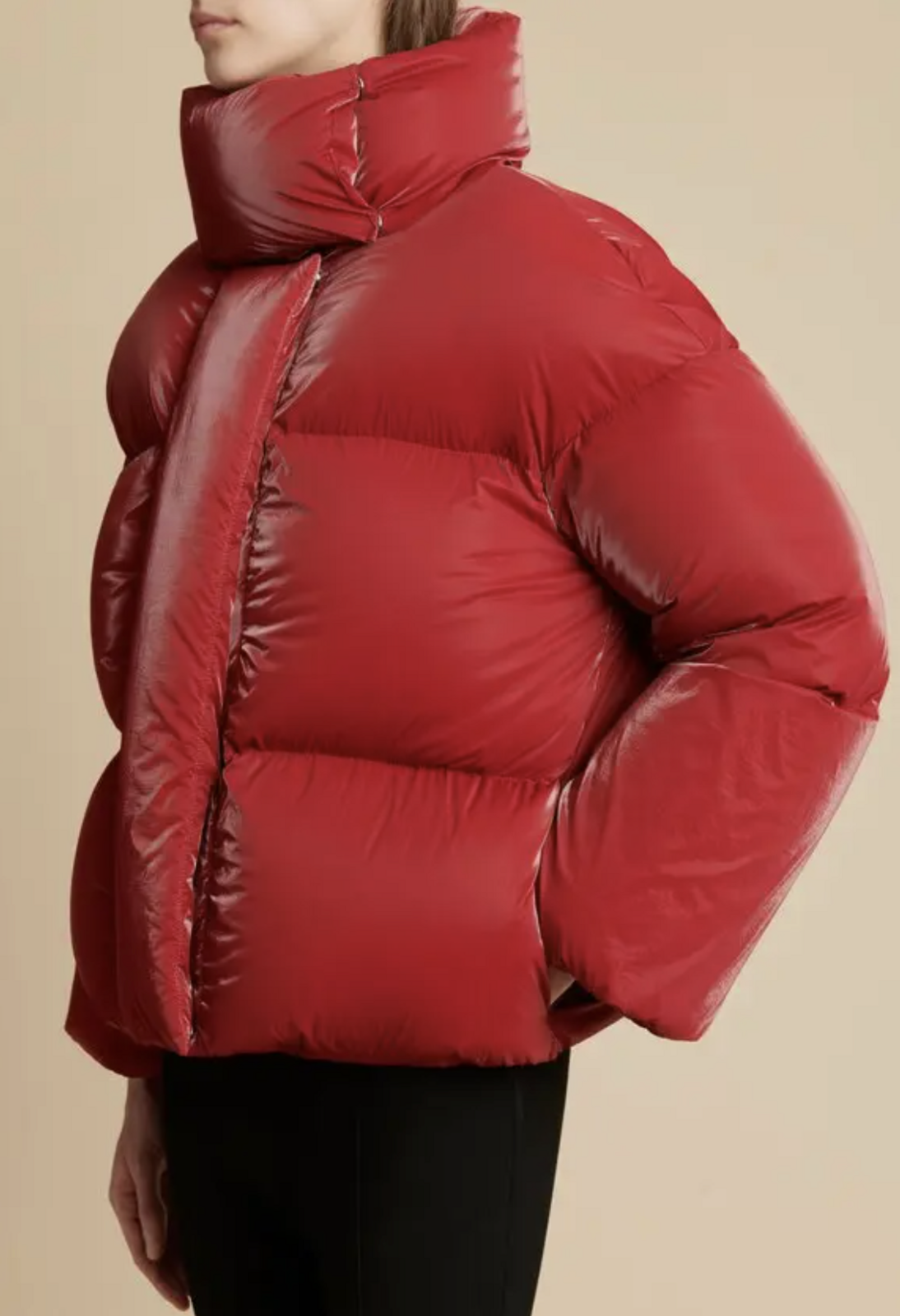 Raphael Red Puffer Jacket