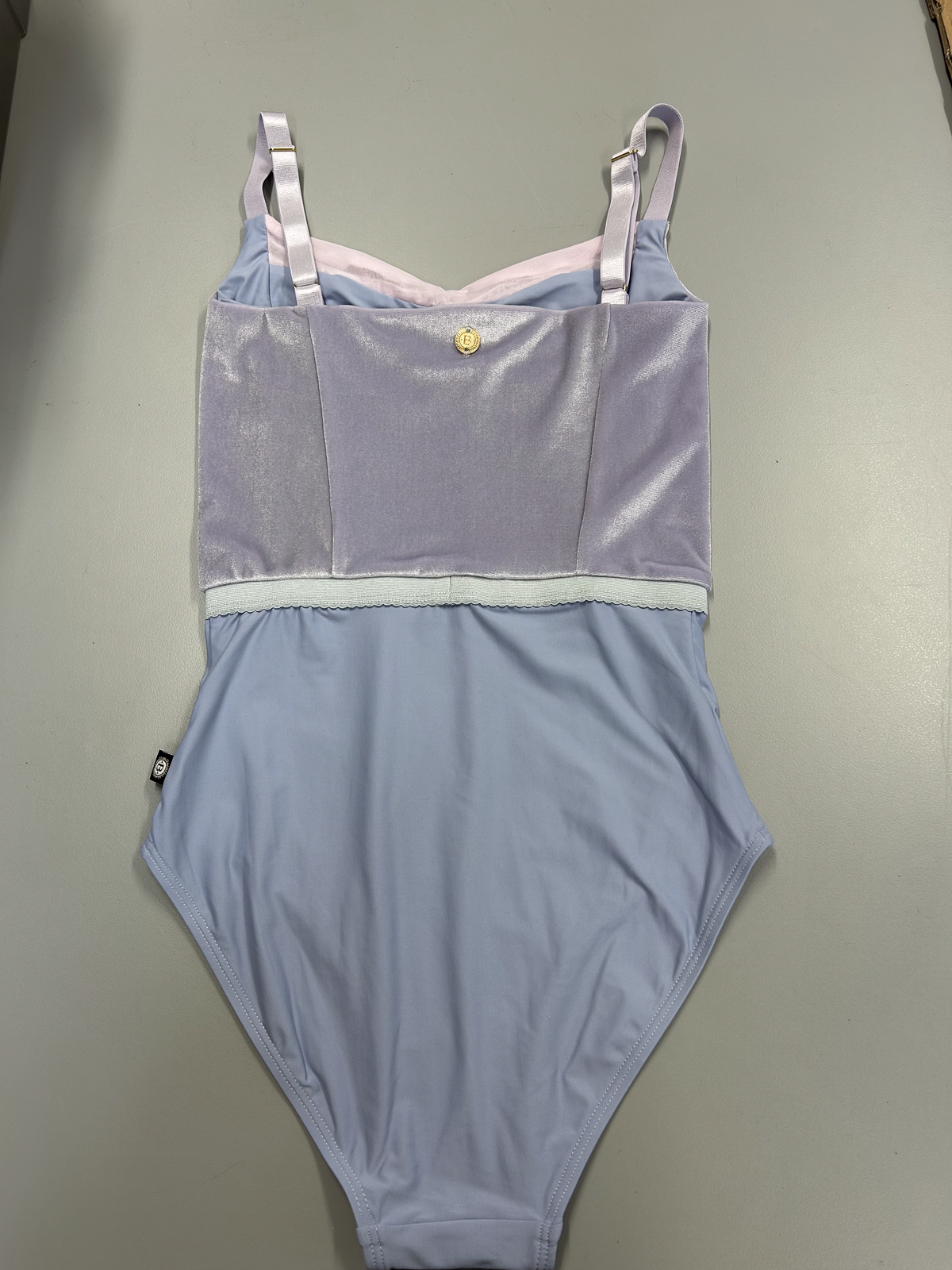 OPHELIA RELEVÉ LEOTARD-STARDUST SKYE MARSHMALLOW