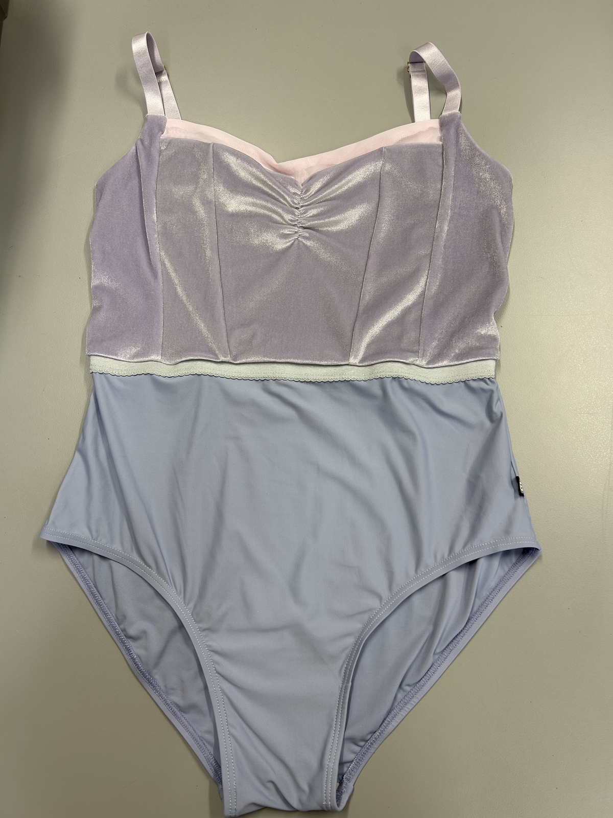 OPHELIA RELEVÉ LEOTARD -STARDUST SKYE MARSHMALLOW
