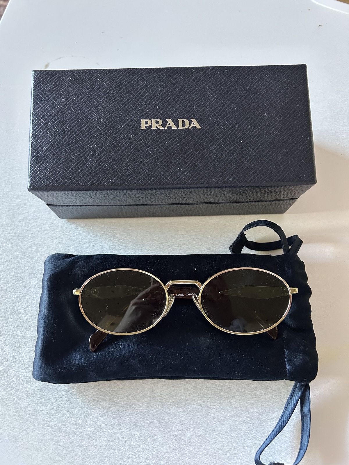 Gold and Green Sunglasses
