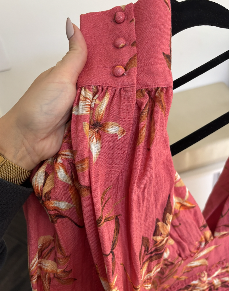 floral mini dress