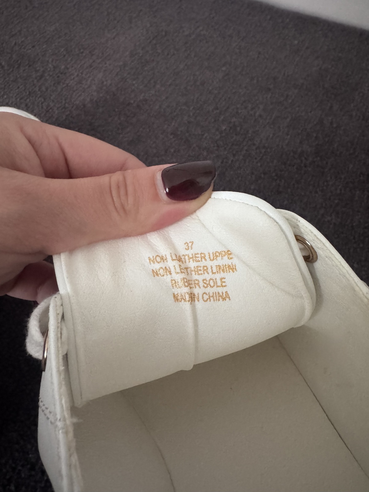 White Leather Shoes