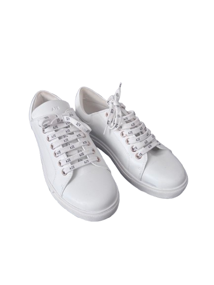 White Leather Shoes