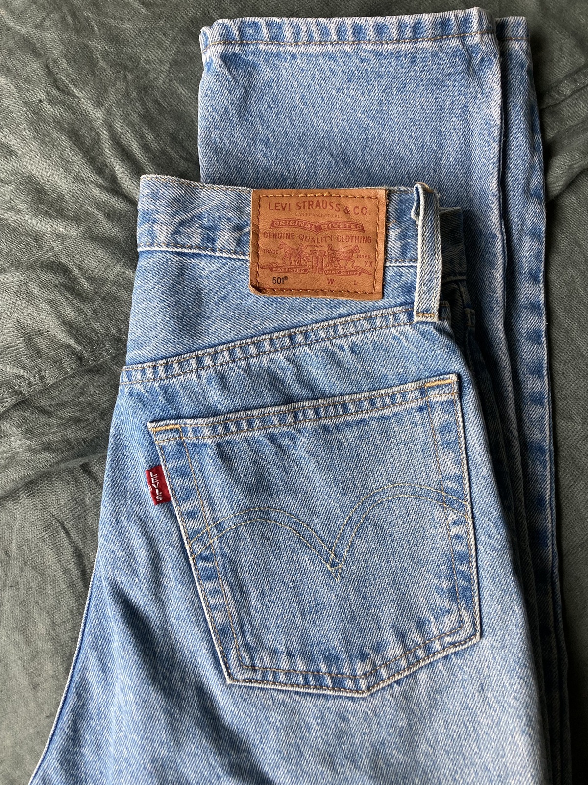  501 Jeans - Size 24/30, “Luxor Indigo”