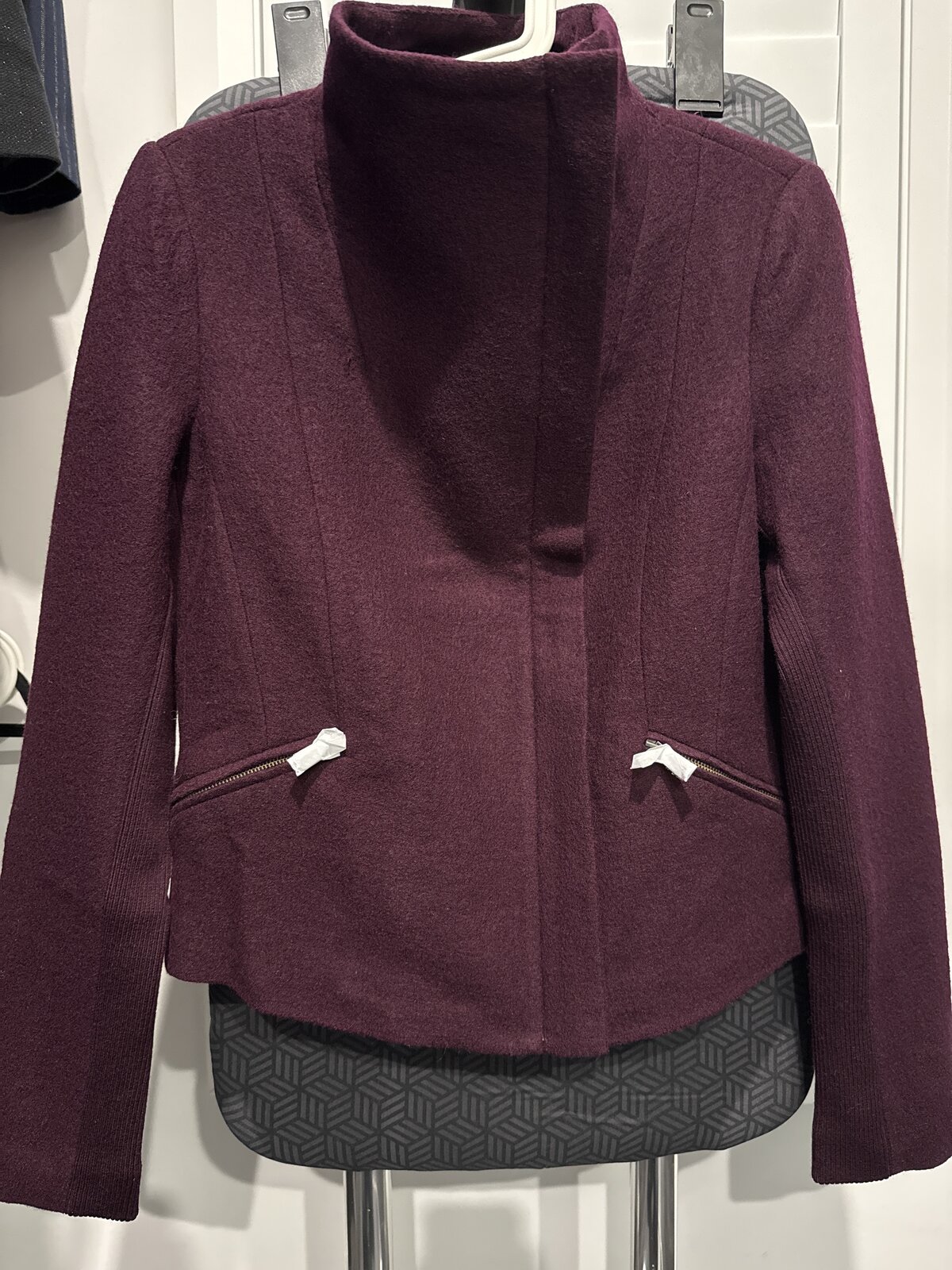 Lani Felted Wool Mulberry Jacket