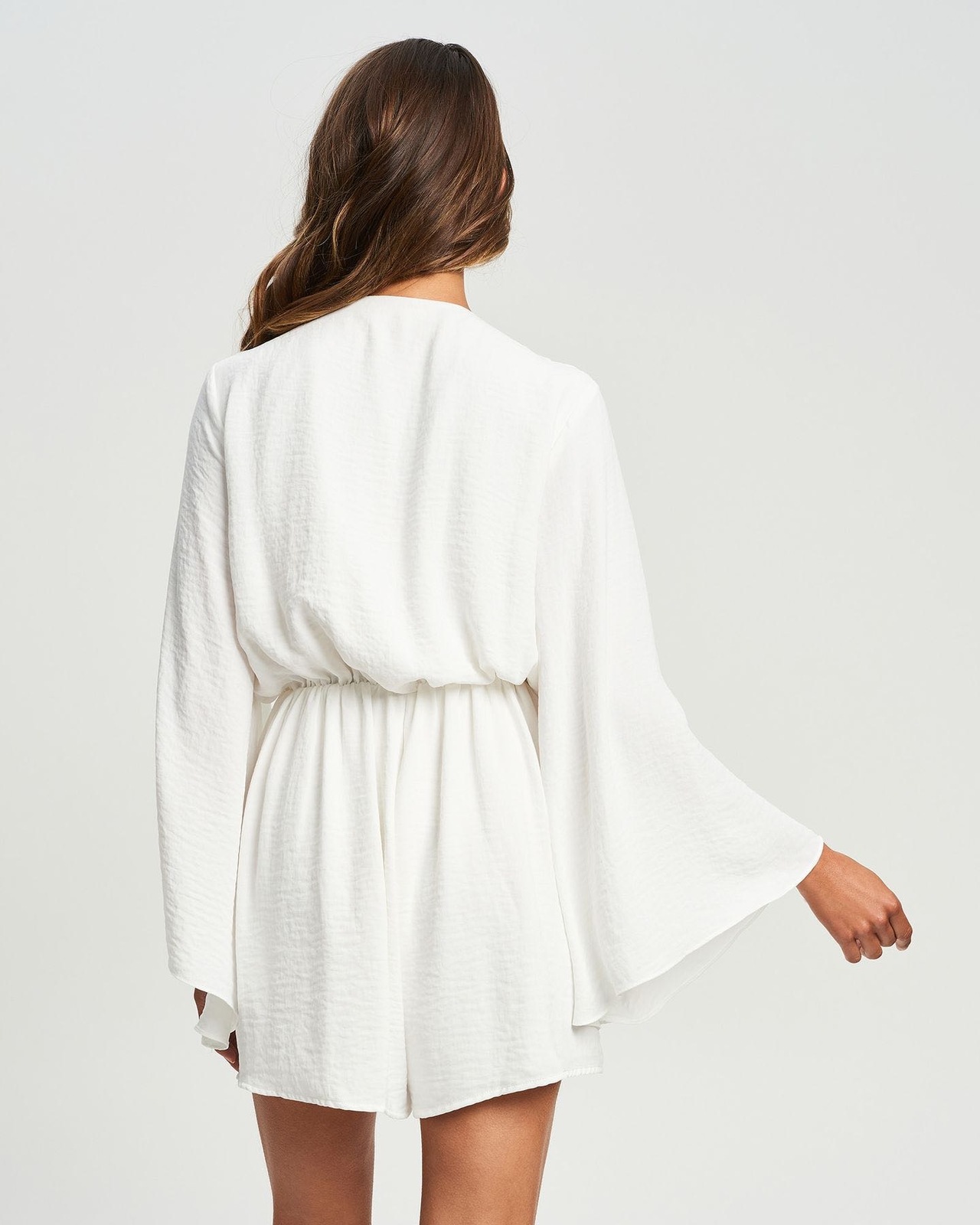 Nella White Playsuit